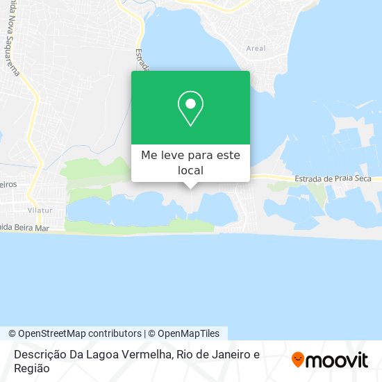 Descrição Da Lagoa Vermelha mapa