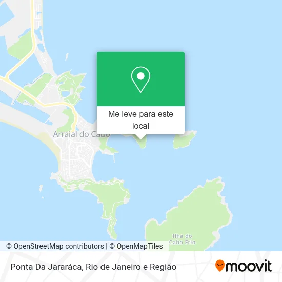Ponta Da Jararáca mapa
