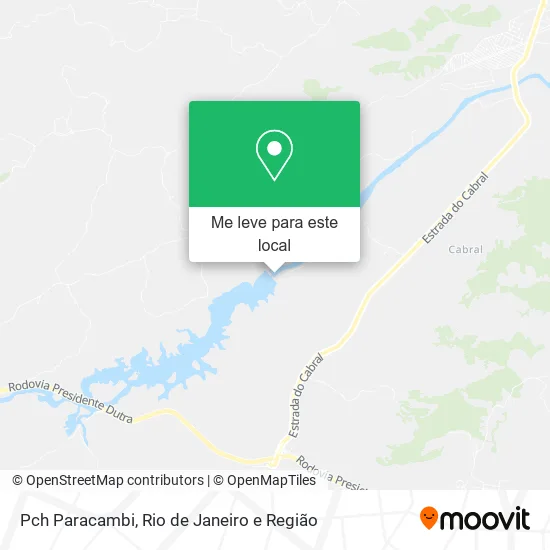 Pch Paracambi mapa