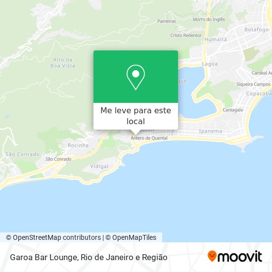 Garoa Bar Lounge mapa