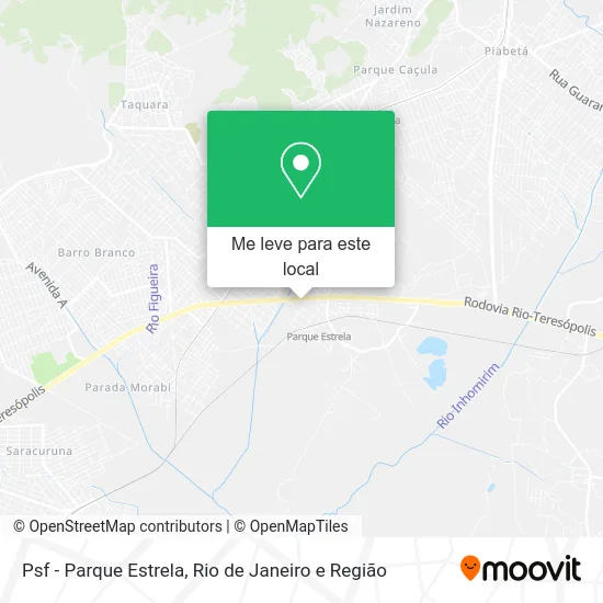 Psf - Parque Estrela mapa