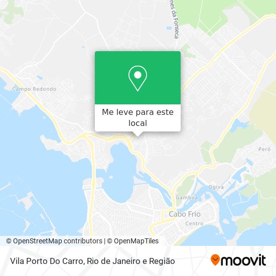 Vila Porto Do Carro mapa