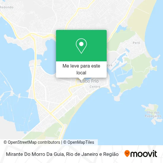 Mirante Do Morro Da Guia mapa