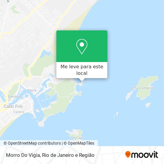 Morro Do Vigia mapa