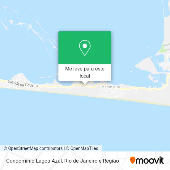 Condomínio Lagoa Azul mapa