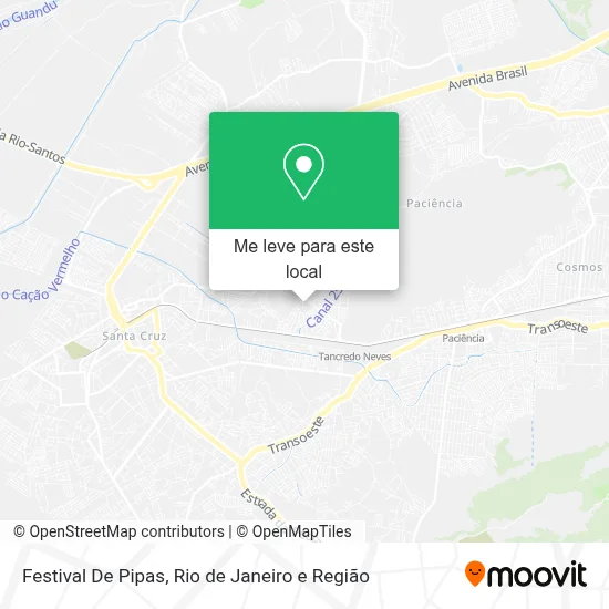 Festival De Pipas mapa