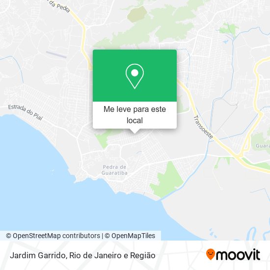 Jardim Garrido mapa