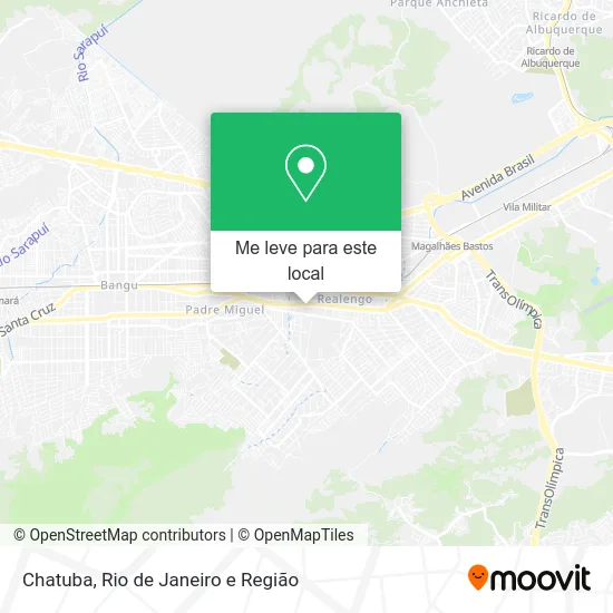 Chatuba mapa