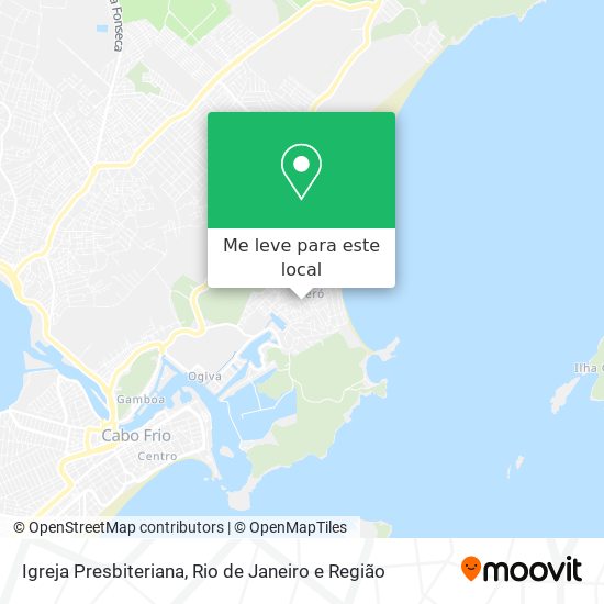 Igreja Presbiteriana mapa
