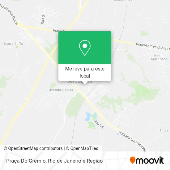 Praça Do Grêmio mapa