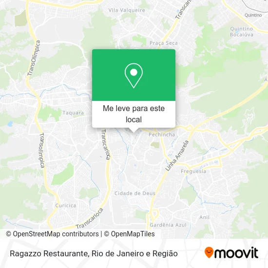 Ragazzo Restaurante mapa