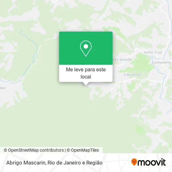 Abrigo Mascarin mapa