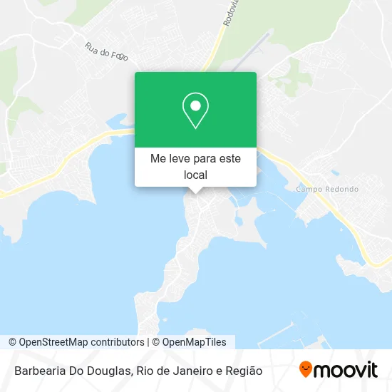 Barbearia Do Douglas mapa