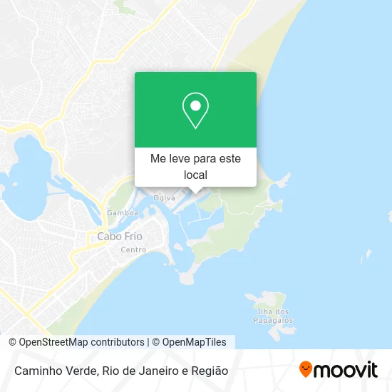 Caminho Verde mapa