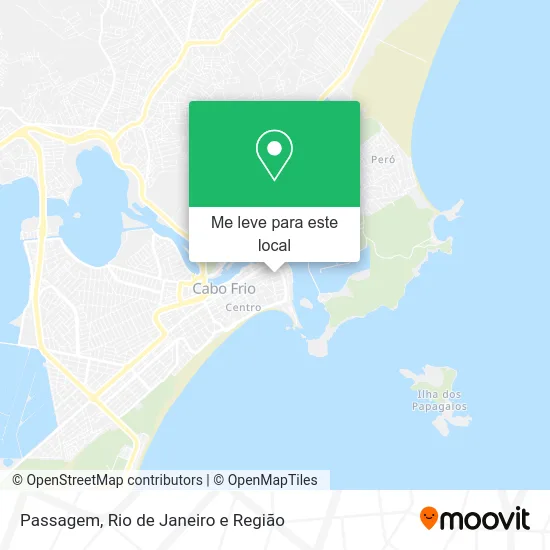 Passagem mapa