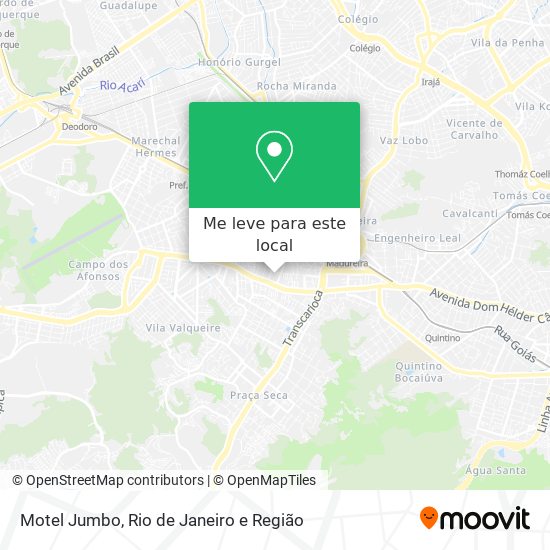 Motel Jumbo mapa