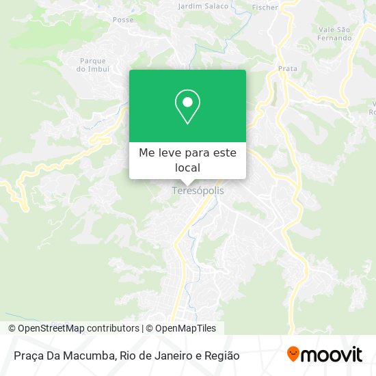 Praça Da Macumba mapa