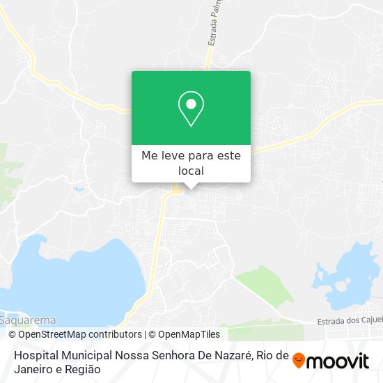 Hospital Municipal Nossa Senhora De Nazaré mapa