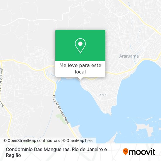 Condomínio Das Mangueiras mapa