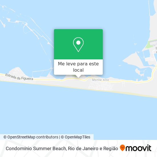 Condomínio Summer Beach mapa