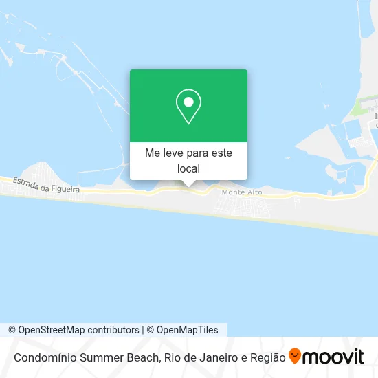 Condomínio Summer Beach mapa