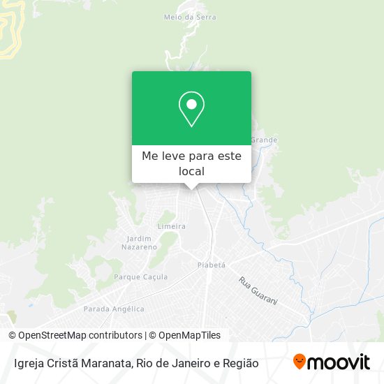 Igreja Cristã Maranata mapa
