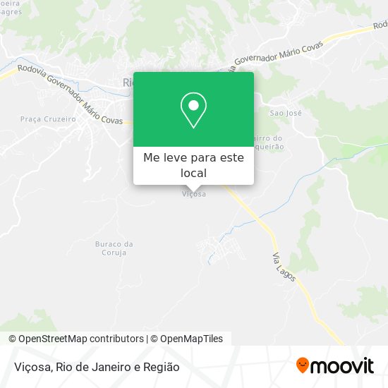 Viçosa mapa