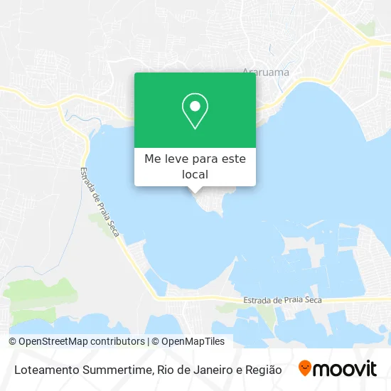 Loteamento Summertime mapa