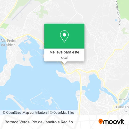Barraca Verde mapa