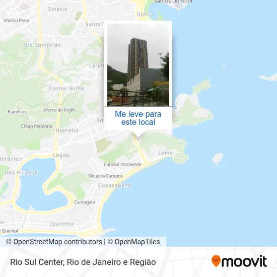 Rio Sul Center mapa