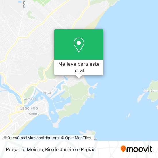 Praça Do Moinho mapa