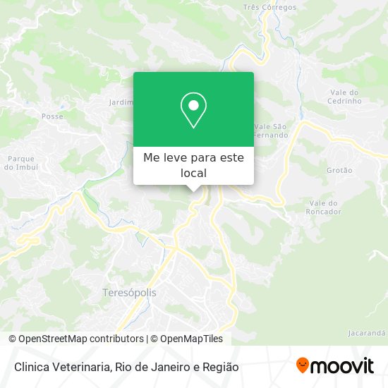 Clinica Veterinaria mapa