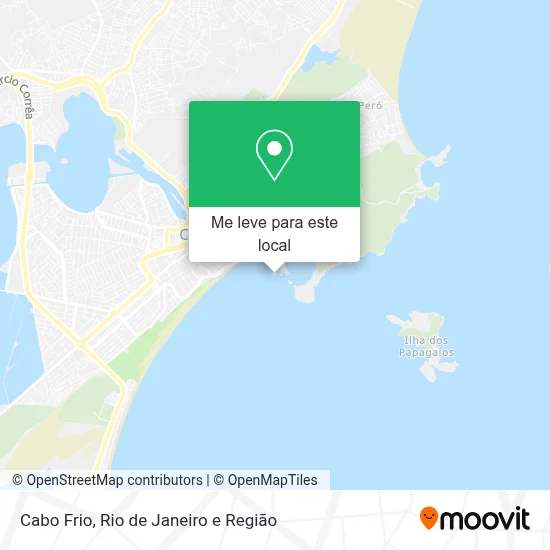 Cabo Frio mapa