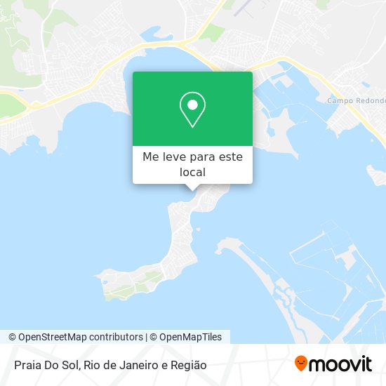 Praia Do Sol mapa