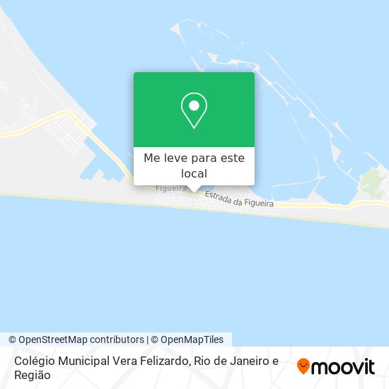 Colégio Municipal Vera Felizardo mapa
