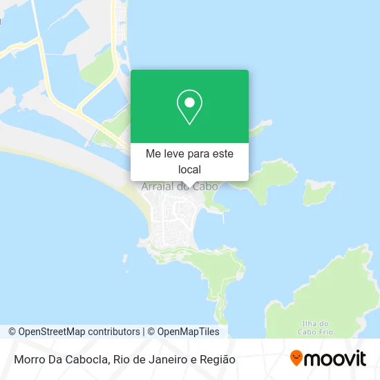Morro Da Cabocla mapa