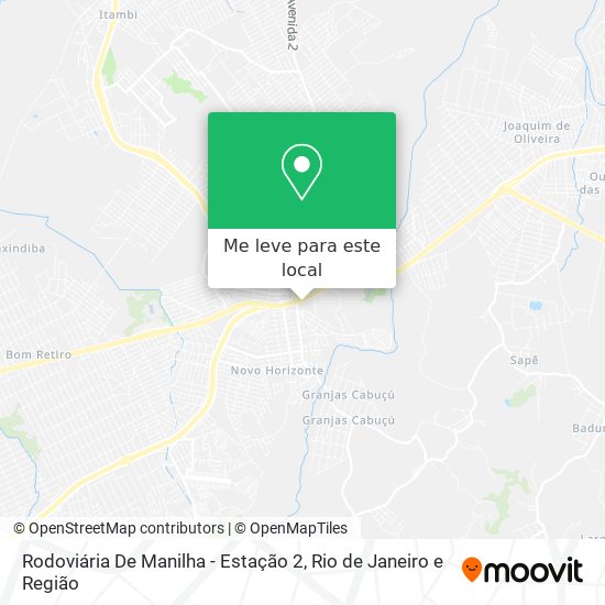 Rodoviária De Manilha - Estação 2 mapa