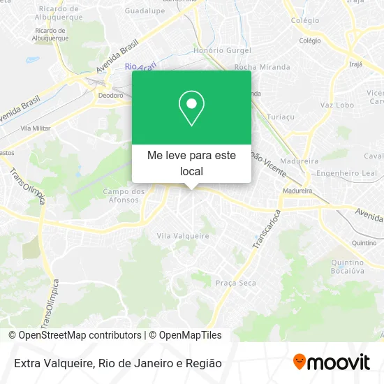 Extra Valqueire mapa