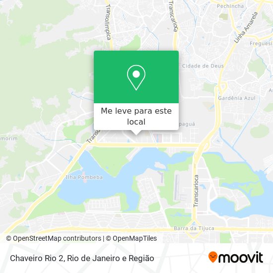 Chaveiro Rio 2 mapa