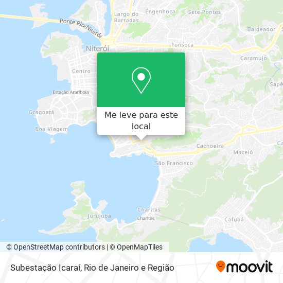 Subestação Icaraí mapa