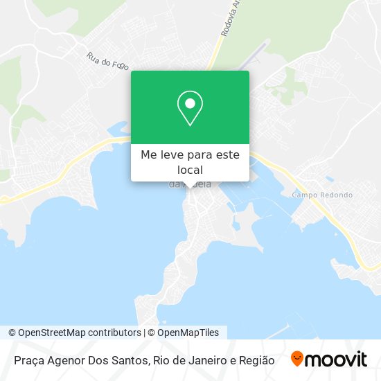 Praça Agenor Dos Santos mapa