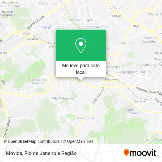 Movida mapa