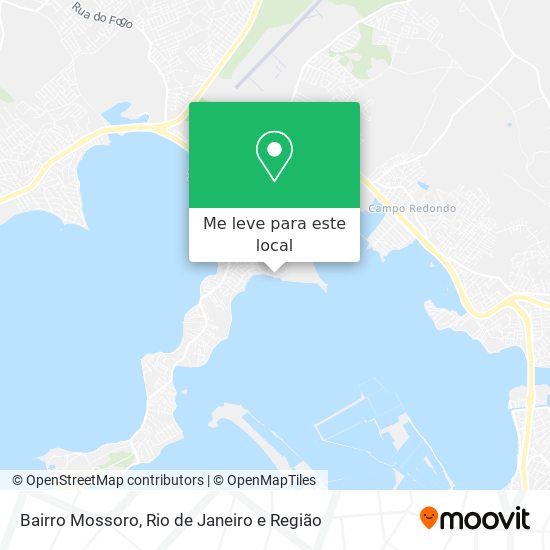 Bairro Mossoro mapa