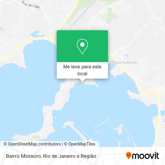 Bairro Mossoro mapa