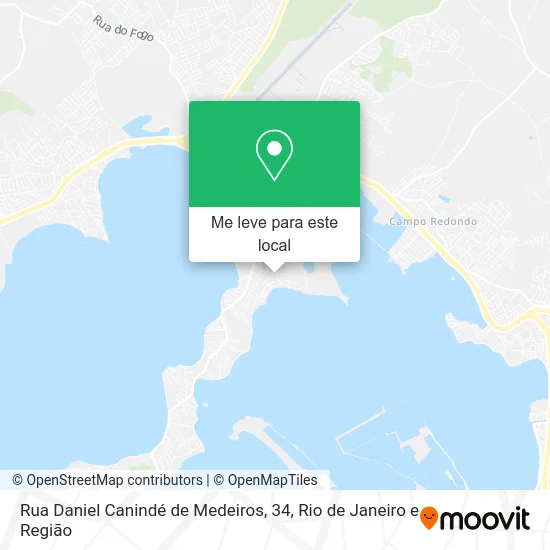 Rua Daniel Canindé de Medeiros, 34 mapa