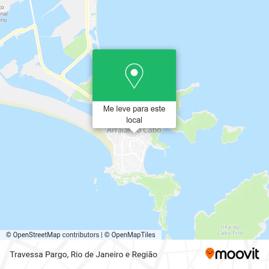 Travessa Pargo mapa