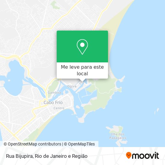Rua Bijupira mapa