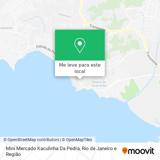 Mini Mercado Kaculinha Da Pedra mapa