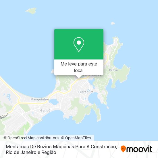 Mentamac De Buzios Maquinas Para A Construcao mapa