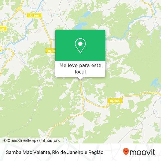 Samba Mac Valente mapa